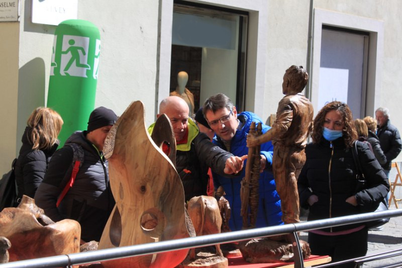 Un'edizione della Fiera di Sant'Orso di Aosta