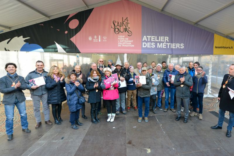 Premiati gli artigiani espositori alla Fiera di Sant'Orso