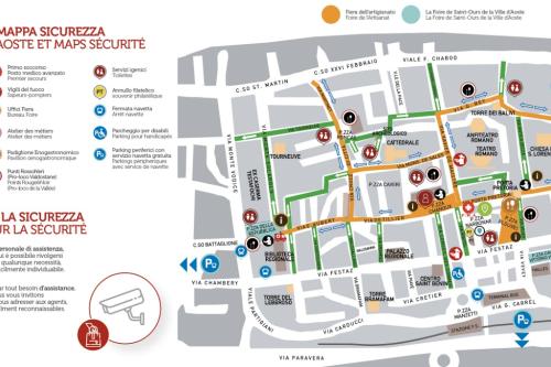 Il percorso della Fiera di Sant'Orso